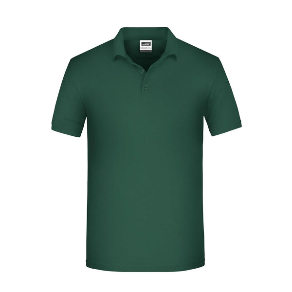 Polo Mens Bio Workwear verde / XS - personalizzabile con logo
