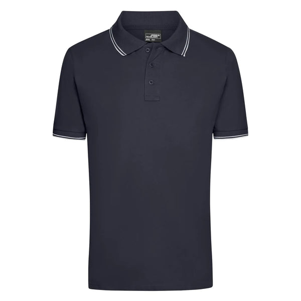 Polo Mens blu / S - personalizzabile con logo