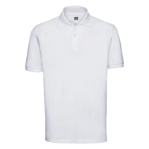 Polo Mens Classic Cotton bianco / XS - personalizzabile con logo