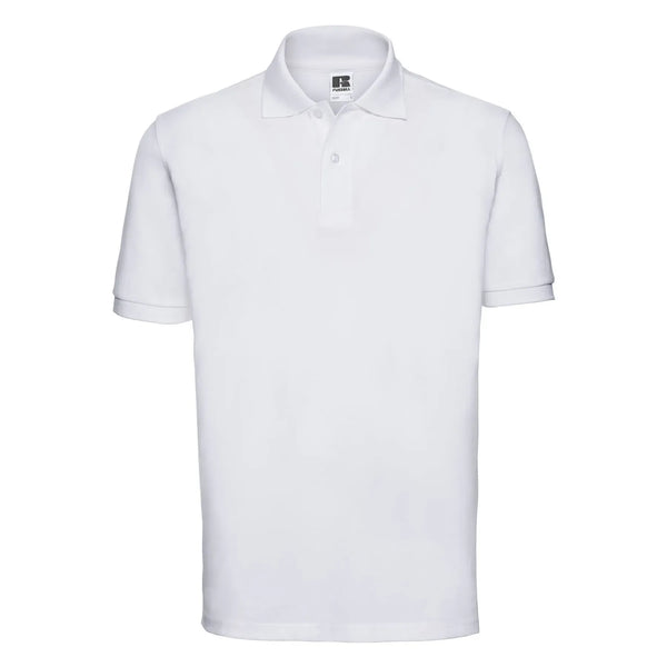 Polo Mens Classic Cotton bianco / XS - personalizzabile con logo
