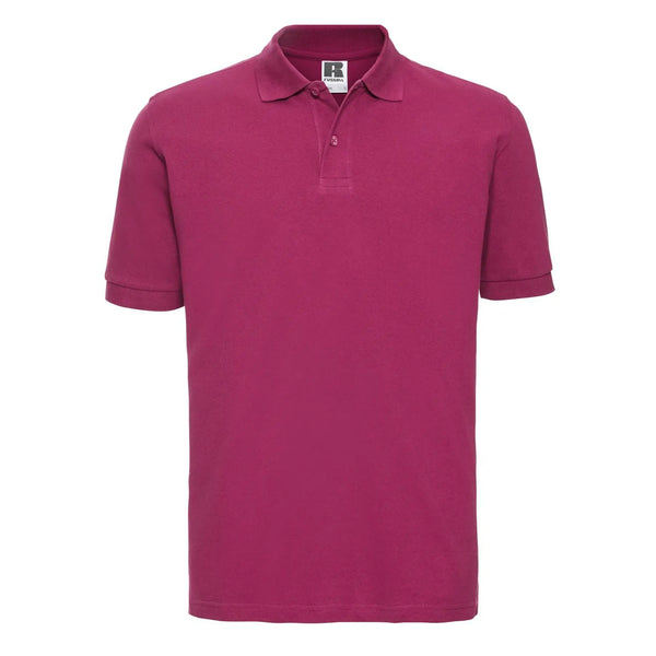 Polo Mens Classic Cotton rosa / S - personalizzabile con logo