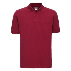 Polo Mens Classic Cotton rosso / S - personalizzabile con logo