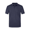 Polo Mens Elastic blu / S - personalizzabile con logo