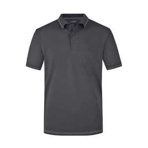 Polo Mens Elastic grigio / S - personalizzabile con logo