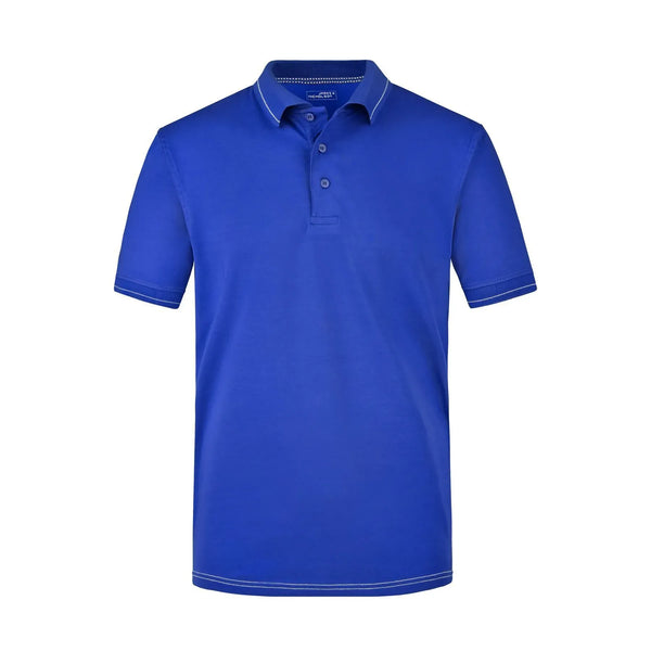 Polo Mens Elastic royal / S - personalizzabile con logo