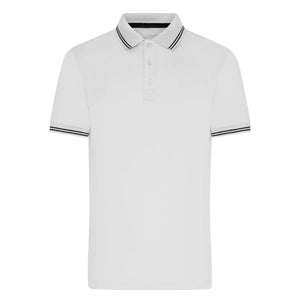 Polo Mens Functional bianco / S - personalizzabile con logo