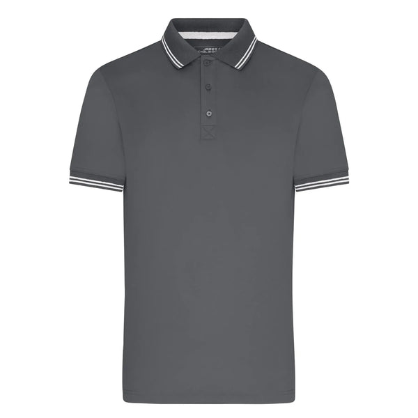 Polo Mens Functional grigio / S - personalizzabile con logo