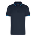 Polo Mens Functional navy/bright-blue / S - personalizzabile con logo