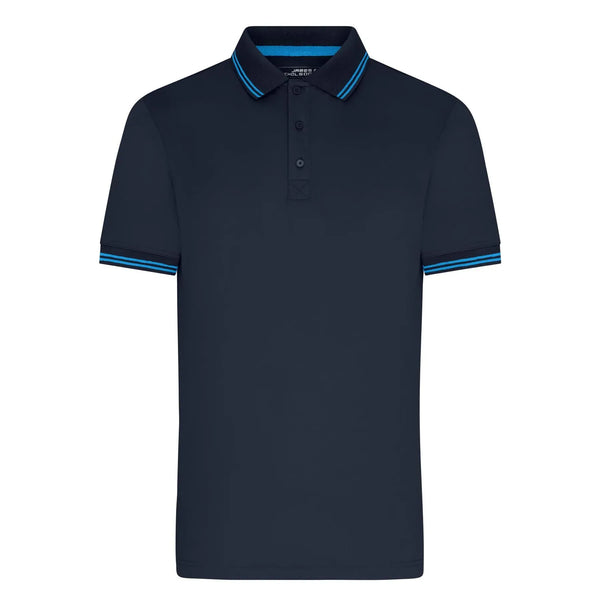 Polo Mens Functional navy/bright-blue / S - personalizzabile con logo