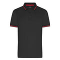 Polo Mens Functional nero / S - personalizzabile con logo