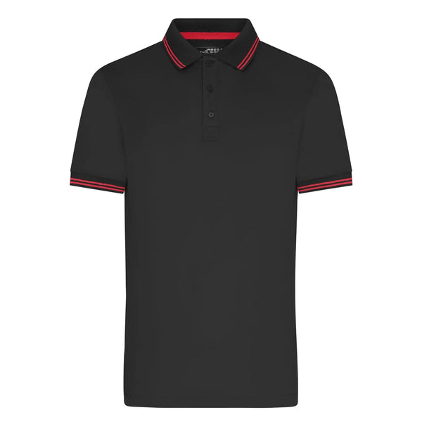Polo Mens Functional nero / S - personalizzabile con logo