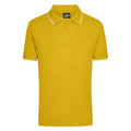 Polo Mens giallo / S - personalizzabile con logo
