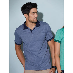 Polo Mens Heather - personalizzabile con logo