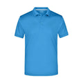 Polo Mens High Performance azzurro / S - personalizzabile con logo