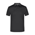 Polo Mens High Performance nero / S - personalizzabile con logo