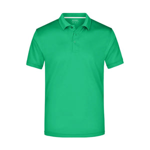 Polo Mens High Performance verde / S - personalizzabile con logo