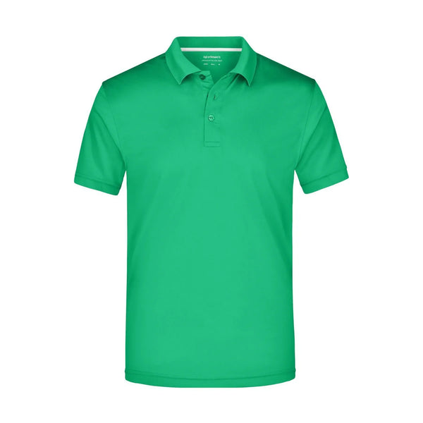Polo Mens High Performance verde / S - personalizzabile con logo