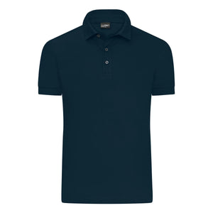 Polo Mens Mercerised blu / S - personalizzabile con logo