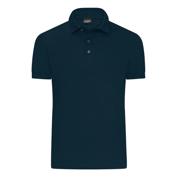 Polo Mens Mercerised blu / S - personalizzabile con logo