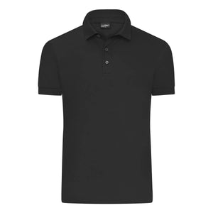 Polo Mens Mercerised nero / S - personalizzabile con logo