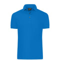 Polo Mens Mercerised Slim Fit azzurro / S - personalizzabile con logo