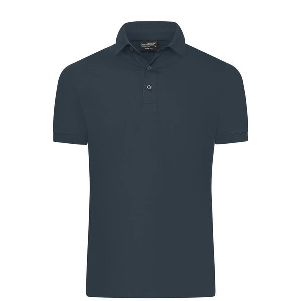 Polo Mens Mercerised Slim Fit grigio / S - personalizzabile con logo