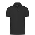 Polo Mens Mercerised Slim Fit nero / S - personalizzabile con logo