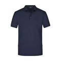 Polo Mens Pima blu / S - personalizzabile con logo
