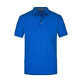 Polo Mens Pima royal / S - personalizzabile con logo