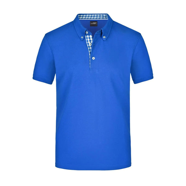Polo Mens Plain royal / S - personalizzabile con logo