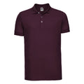 Polo Mens Stretch bordeaux / S - personalizzabile con logo