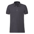 Polo Mens Stretch grigio / S - personalizzabile con logo