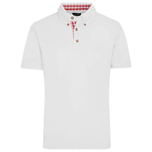 Polo Mens Traditional bianco / S - personalizzabile con logo