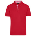 Polo Mens Traditional rosso / S - personalizzabile con logo