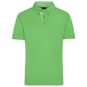 Polo Mens Traditional verde / S - personalizzabile con logo
