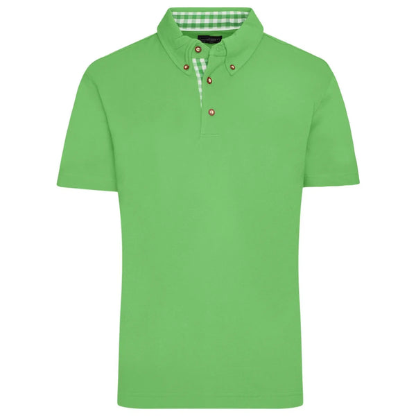 Polo Mens Traditional verde / S - personalizzabile con logo