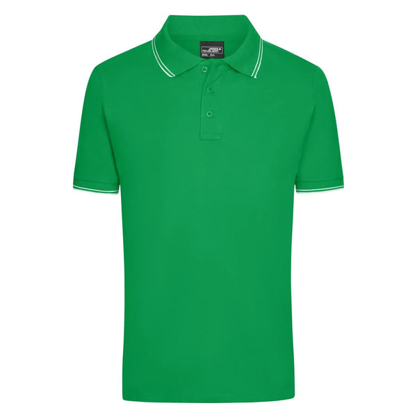 Polo Mens verde / S - personalizzabile con logo