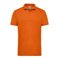 Polo Mens Workwear arancione / XS - personalizzabile con logo