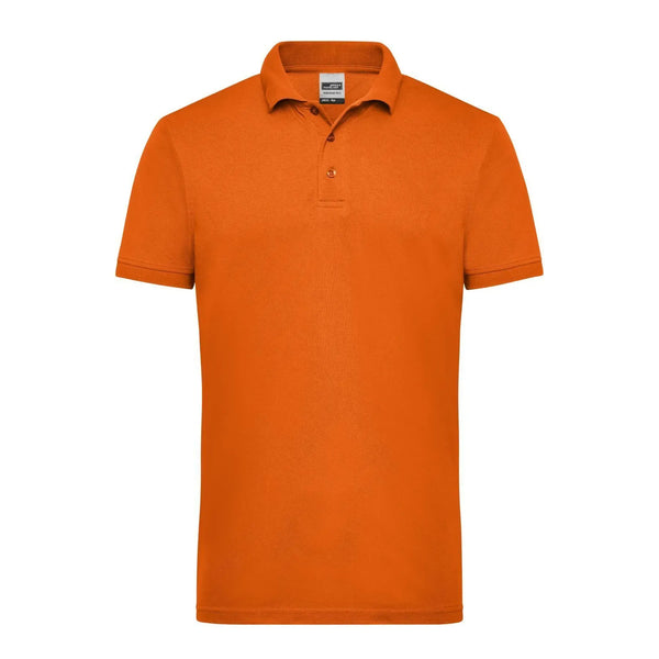 Polo Mens Workwear arancione / XS - personalizzabile con logo