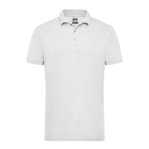 Polo Mens Workwear bianco / XS - personalizzabile con logo
