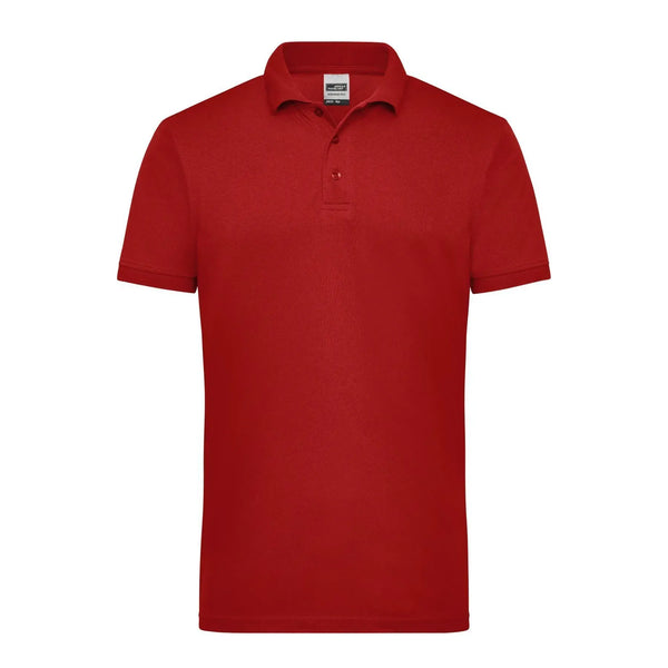 Polo Mens Workwear bordeaux / XS - personalizzabile con logo