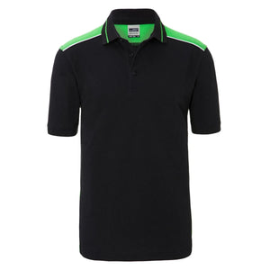 Polo Mens Workwear - Color nero / XS - personalizzabile con logo