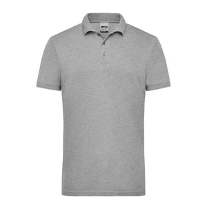 Polo Mens Workwear grey-heather / XS - personalizzabile con logo