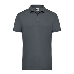 Polo Mens Workwear grigio / XS - personalizzabile con logo