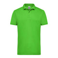 Polo Mens Workwear lime-green / XS - personalizzabile con logo