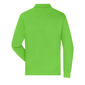Polo Mens Workwear-maniche lunghe - personalizzabile con logo