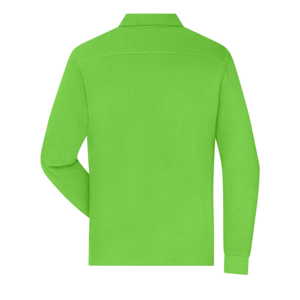 Polo Mens Workwear-maniche lunghe - personalizzabile con logo