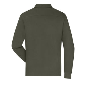Polo Mens Workwear-maniche lunghe - personalizzabile con logo