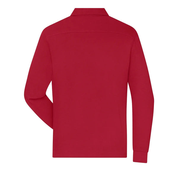 Polo Mens Workwear-maniche lunghe - personalizzabile con logo