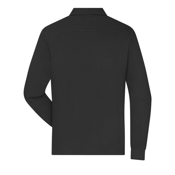 Polo Mens Workwear-maniche lunghe - personalizzabile con logo